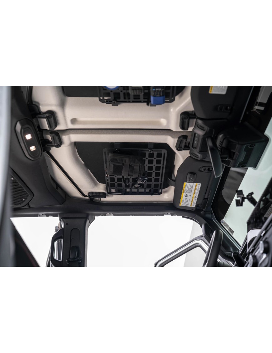 2018-2026 Jeep Wrangler JL Roof Mount for 15” x 12” Molle Panel
