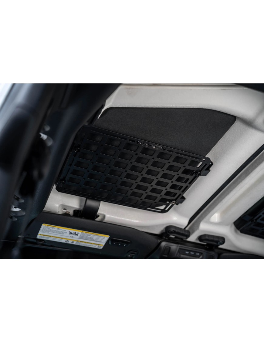 2018-2026 Jeep Wrangler JL Roof Mount for 15” x 12” Molle Panel