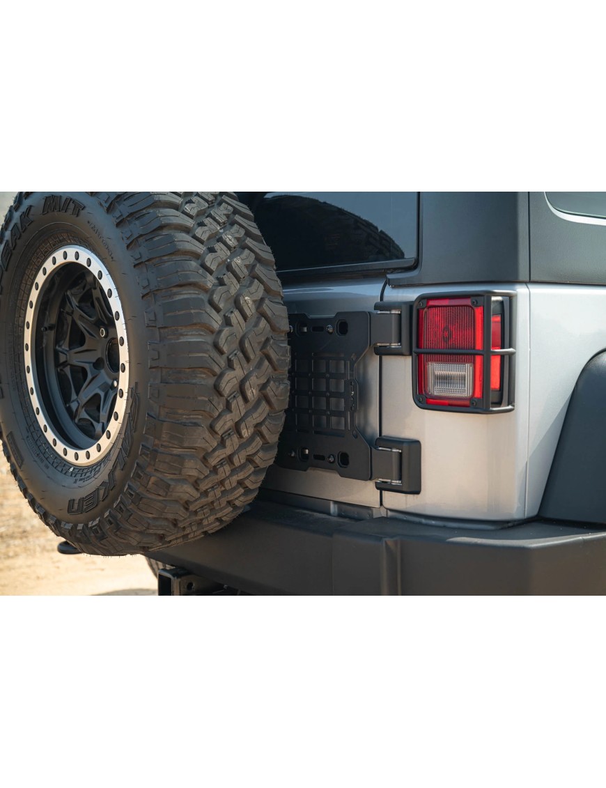 2007-2018 Jeep Wrangler JK Tailgate Reinforcement Molle Panel