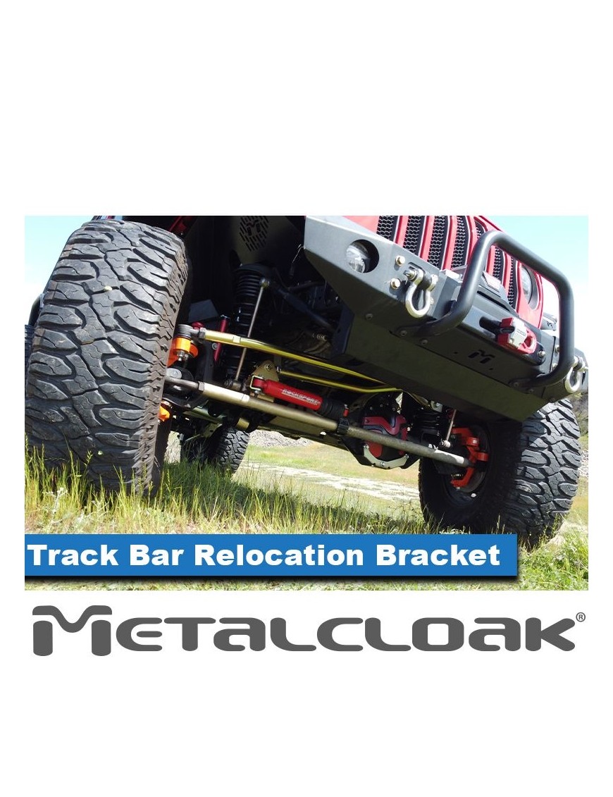 Track Bar & Stabilizer Relocation Bracket, JL Wrangler | JT Gladiator