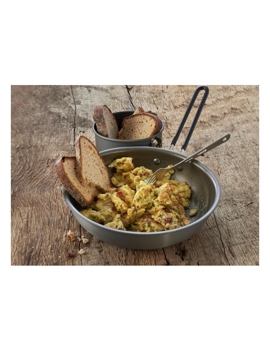 Scrambled Eggs with Onions