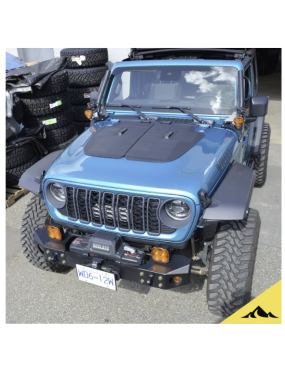 Cascadia 4x4 VSS System™ 2.0 Hood Solar Panel for Jeep Wrangler JL