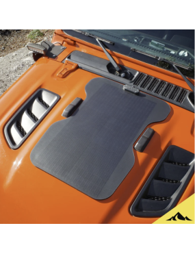 Cascadia 4x4 CHF155 Hood Solar Panel | Jeep JL & JT Rubicon 37W