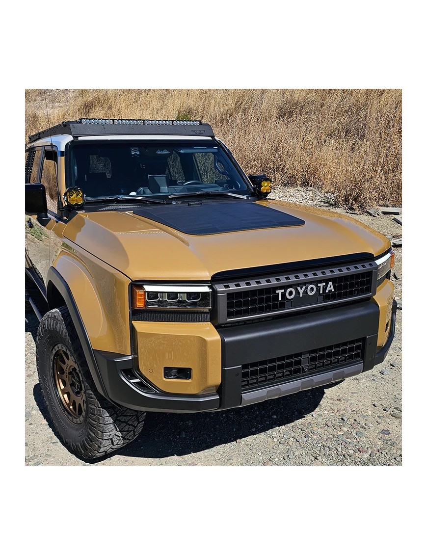 Cascadia 4x4 VSS System™ 2.0 CHF158 Hood Solar Panel for Toyota Land Cruiser 250 / Prado 2024–2025