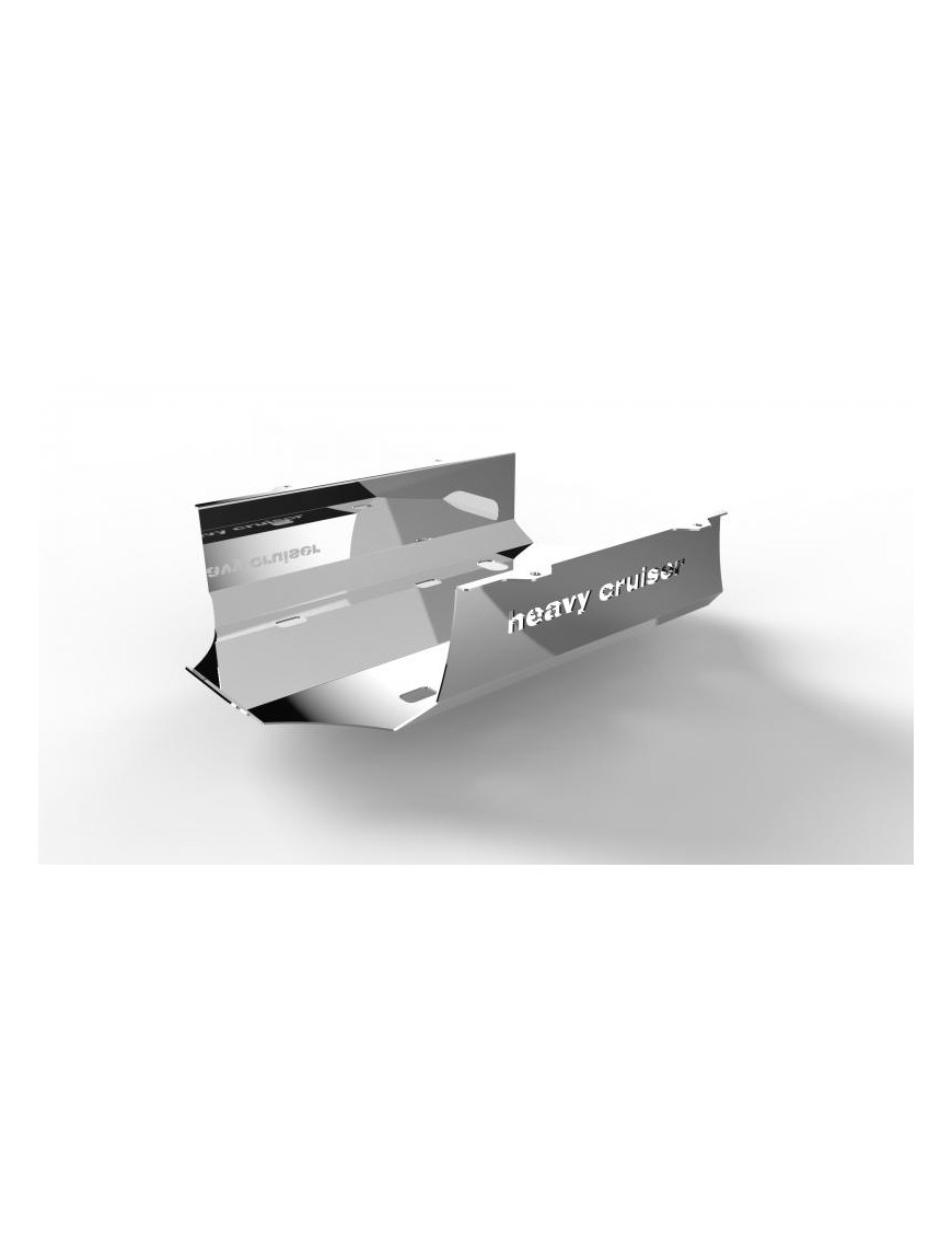 Osłona zbiornika paliwa STANDARD Nissan Patrol GU4 2005-2010 aluminiowa