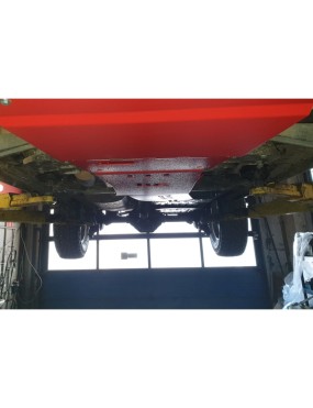 Osłona skrzyni biegów STANDARD Jeep Grand Cherokee WK WH 2005-2010 czerwona