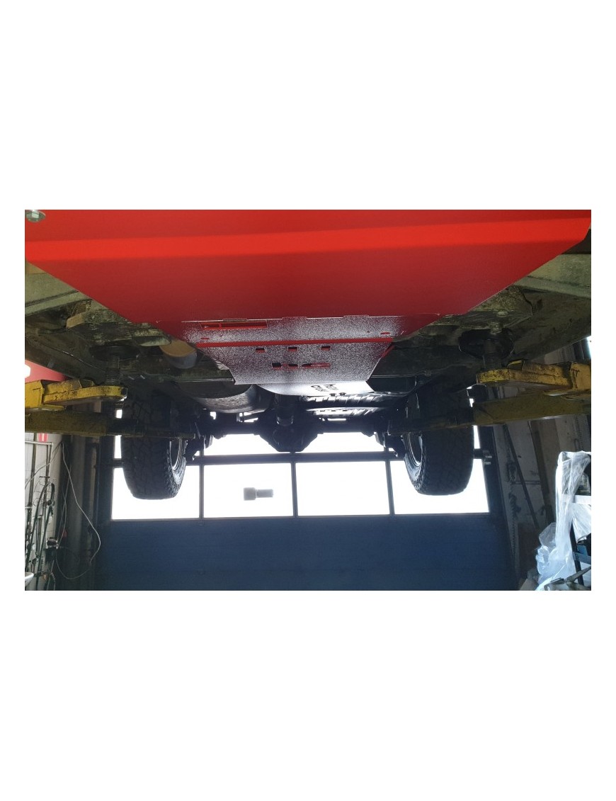 Osłona skrzyni biegów STANDARD Jeep Grand Cherokee WK WH 2005-2010 czerwona