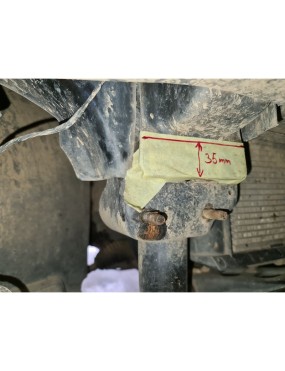 Range Rover L322 2002-2009 płyta montażowa wyciągarki