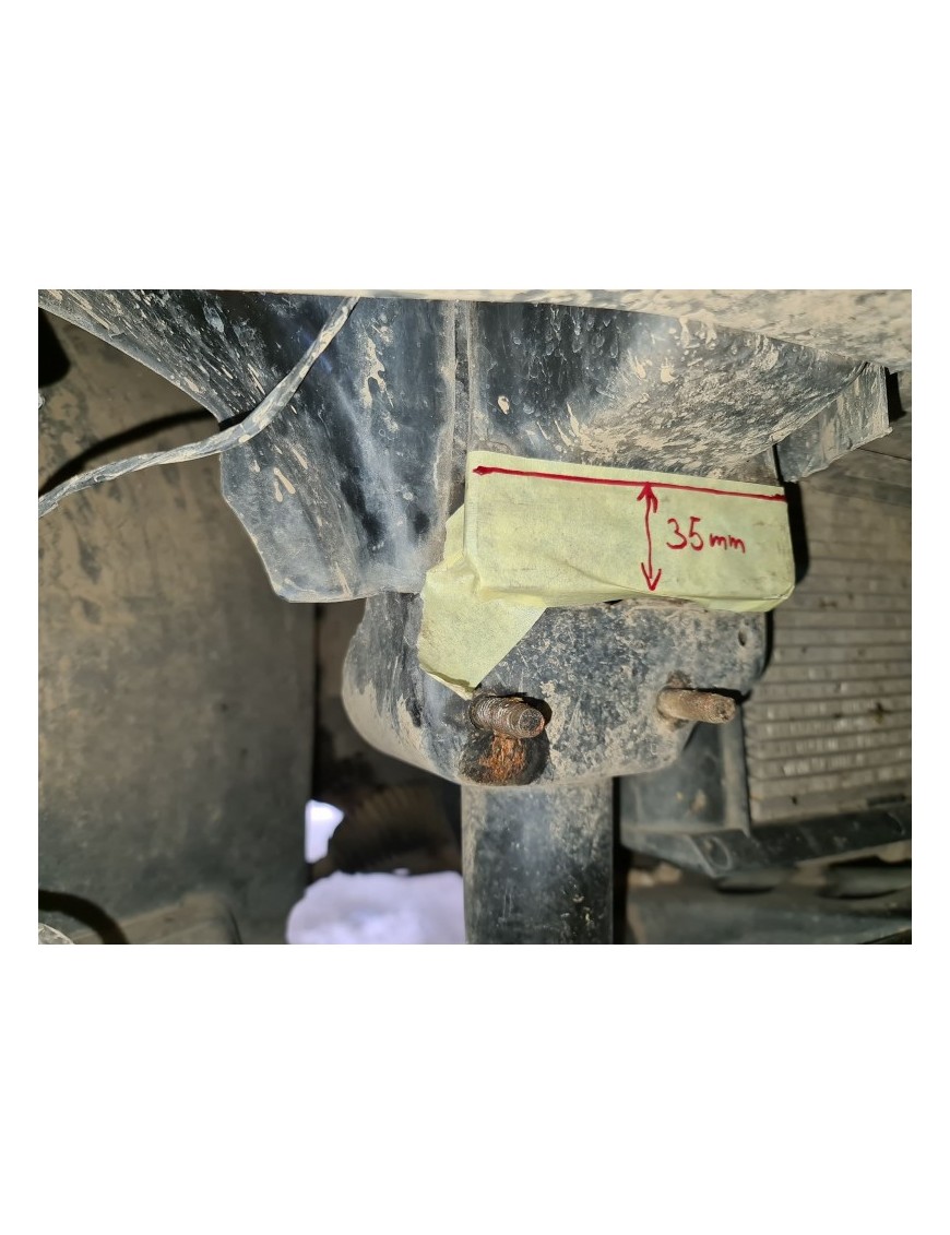 Range Rover L322 2002-2009 płyta montażowa wyciągarki