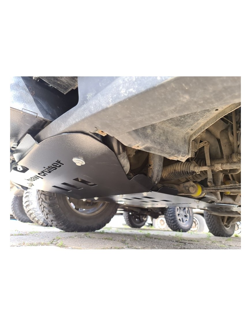 Osłona silnika Standard Range Rover L322 2002-2009 czerwona