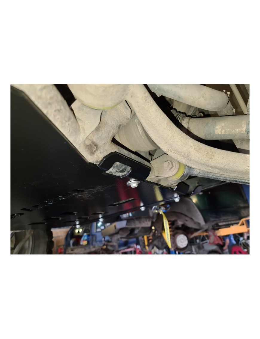 Osłona silnika Standard Range Rover L322 2002-2009 czerwona