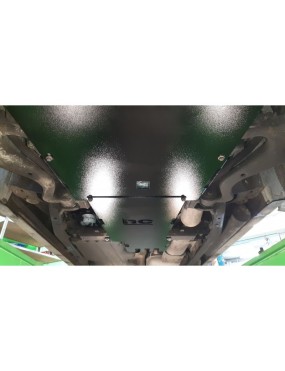 Osłona sinika,chłodnic i przedniego mostu OFFROAD Land Rover Discovery 3 2004-2009 czerwona