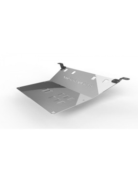 Osłona chłodnic,silnika i przedniego mostu STANDARD Porsche Cayenne 955 2002-2006 aluminiowa