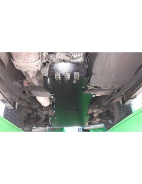 Osłona skrzyni biegów i reduktora STANDARD Land Rover Discovery 4 2009-2015 czerwona
