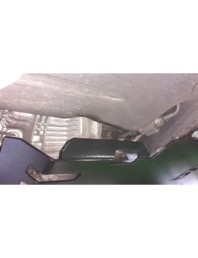 Osłona skrzyni biegów i reduktora STANDARD Land Rover Discovery 4 2009-2015 czerwona