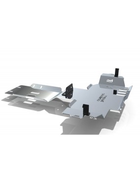 Osłona skrzyni biegów i reduktora OFFROAD Toyota Land Cruiser 150 Prado J15 2021- aluminiowa