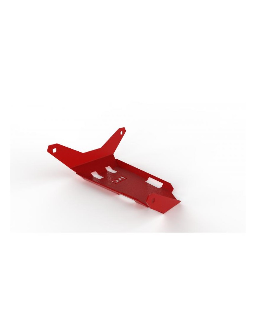 Osłona tylnego mostu OFFROAD Jeep Grand Cherokee WK2 2010-2020 czerwona