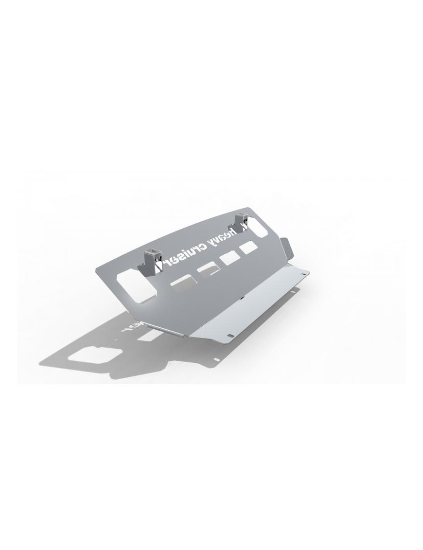 Osłona chłodnic i zderzaka przedniego Mitsubishi Pajero 4 / Montero 4 2006-2014 aluminiowa