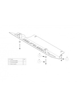 Osłona chłodnic i zderzaka przedniego Mitsubishi Pajero 4 / Montero 4 2006-2014 aluminiowa