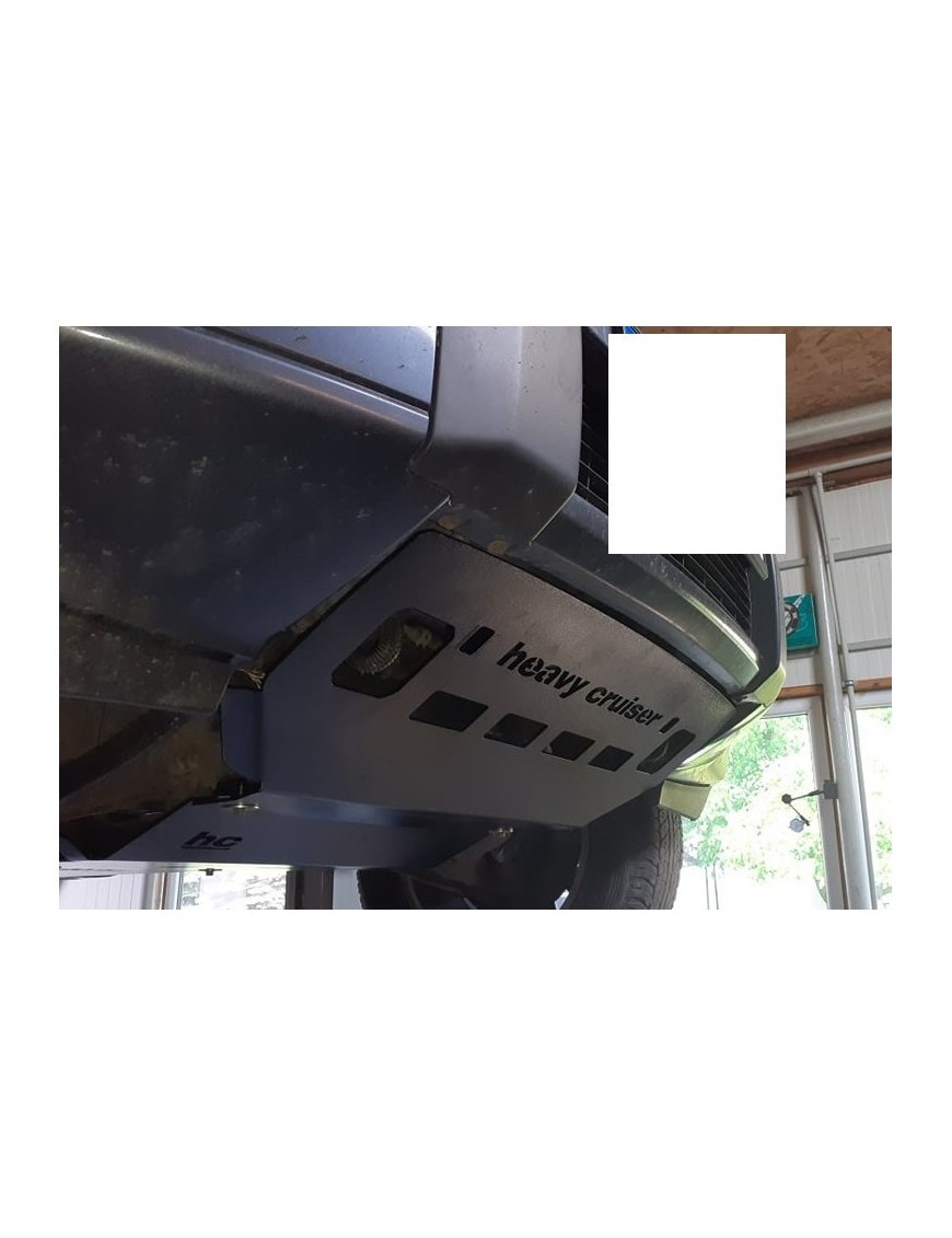 Osłona chłodnic i zderzaka przedniego Mitsubishi Pajero 4 / Montero 4 2006-2014 aluminiowa