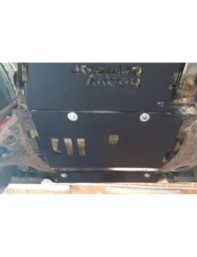 Osłona silnika i przedniego mostu Mitsubishi Pajero 4 / Montero 4 2006-2014 aluminiowa