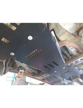 Osłona skrzyni biegów Mitsubishi Pajero 4 / Montero 4 2006-2014 czerwona