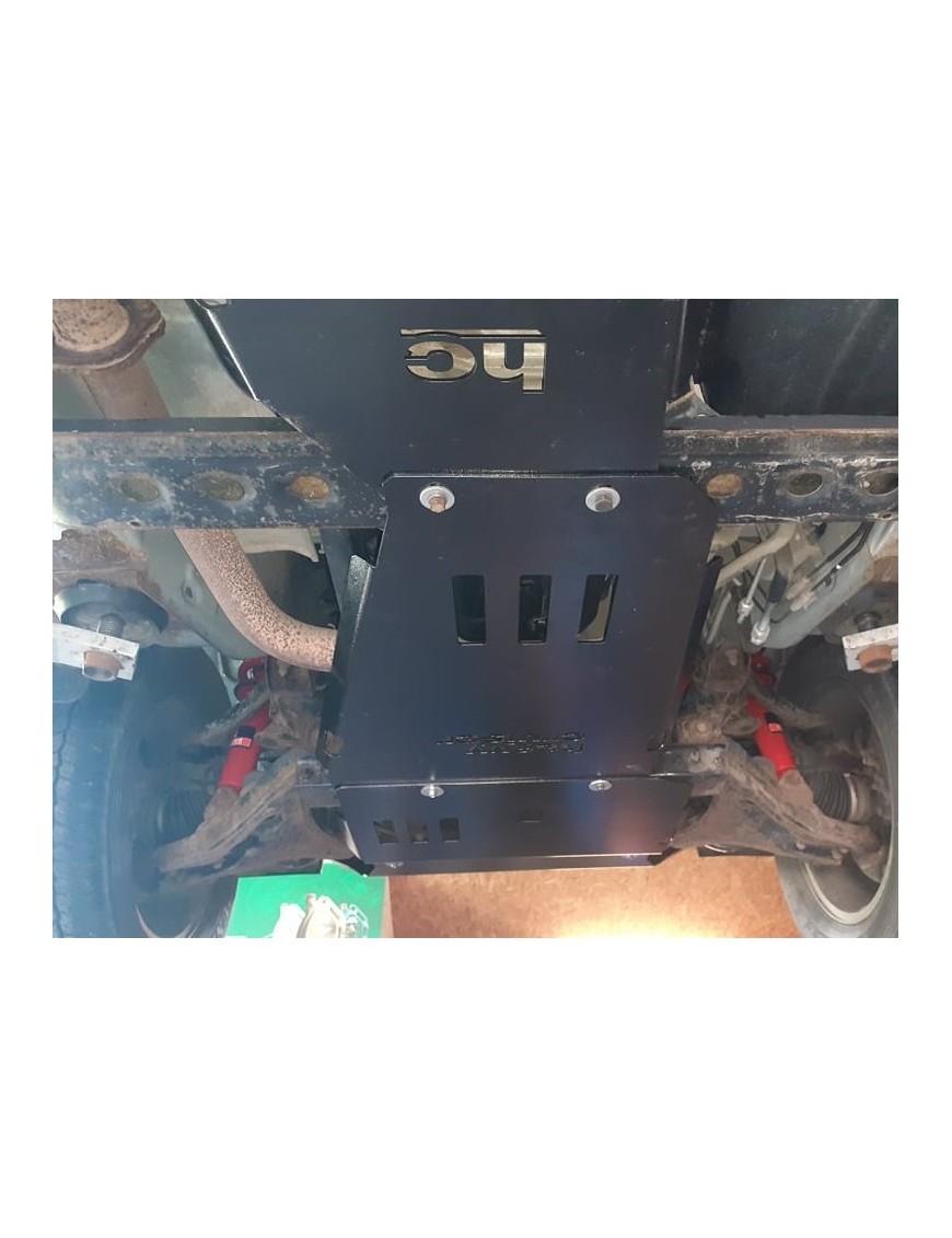 Osłona skrzyni biegów Mitsubishi Pajero 4 / Montero 4 2006-2014 aluminiowa