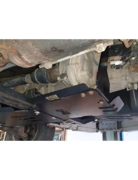 Osłona reduktora Mitsubishi Pajero 4 / Montero 4 2006-2014 czerwona
