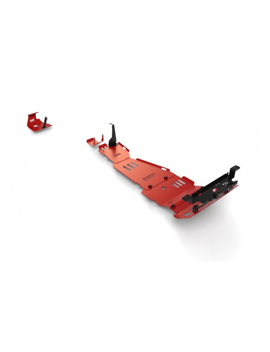 Zestaw, Pakiet OFFROAD Mitsubishi Pajero 4 / Montero 4 2006-2014 long czerwony