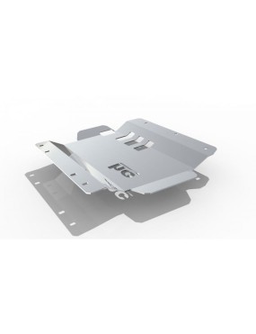 Osłona przedniego mostu i miski olejowej Offroad Nissan Navara D40 2005-2015 aluminiowa