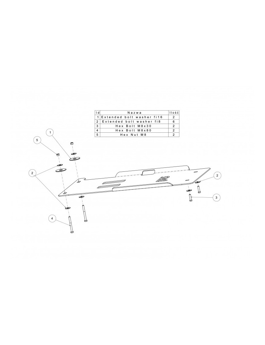 Osłona skrzyni biegów Offroad Nissan Navara D40 2005-2015 aluminiowa
