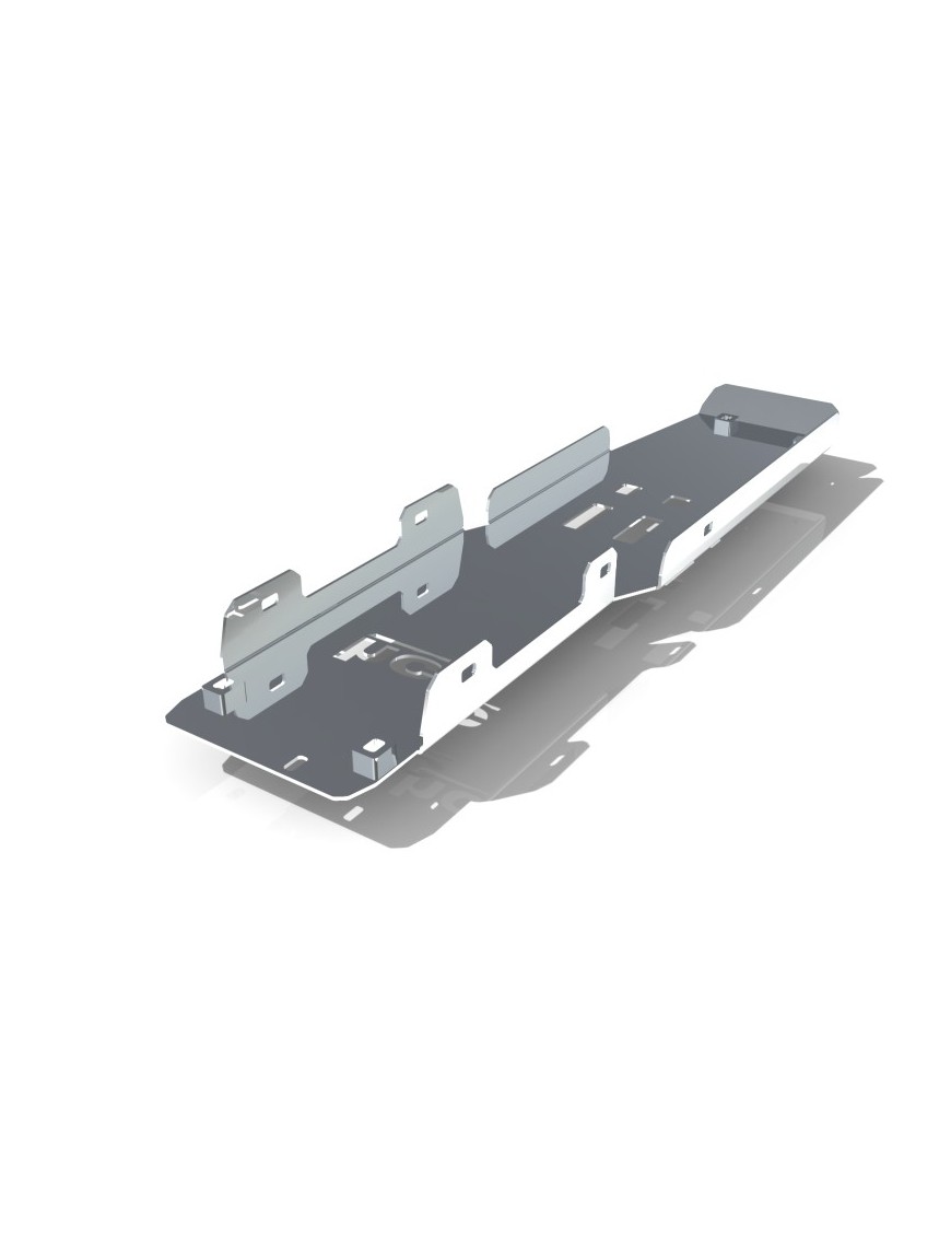 Osłona baterii i modułu invertera STANDARD Jeep Wrangler JL 4XE plug-in Hybrid 2021- aluminiowa