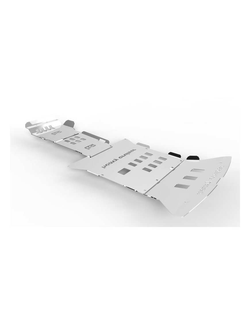 Komplet osłon układu napędowego Standard Range Rover L322 facelift 2009-2012 aluminiowy Komplet osłon układu napędowego Standard Range Rover L322 facelift 2009-2012 aluminiowy