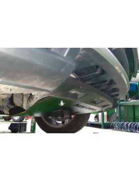 Komplet osłon układu napędowego Standard Range Rover L322 facelift 2009-2012 aluminiowy
