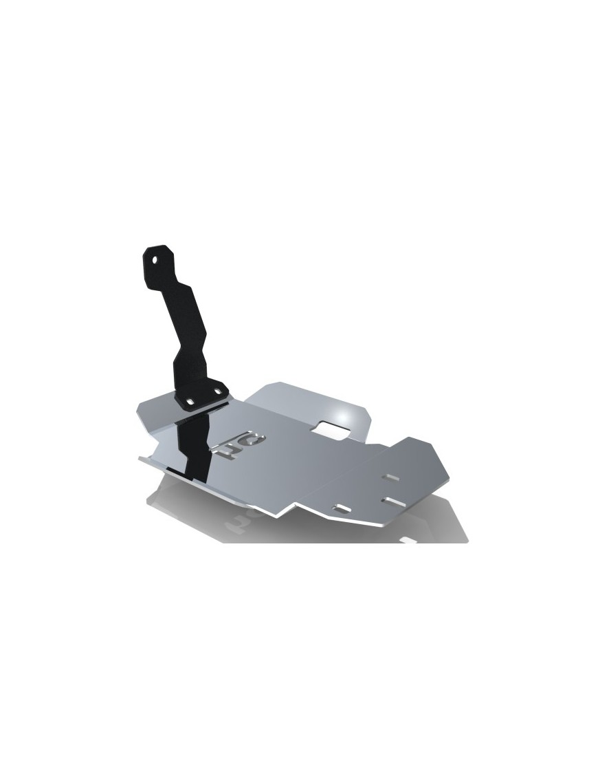 Osłona reduktora OFFROAD Toyota Land Cruiser 100 J100 diesel 4.2 D4D 1998-2007 aluminiowa