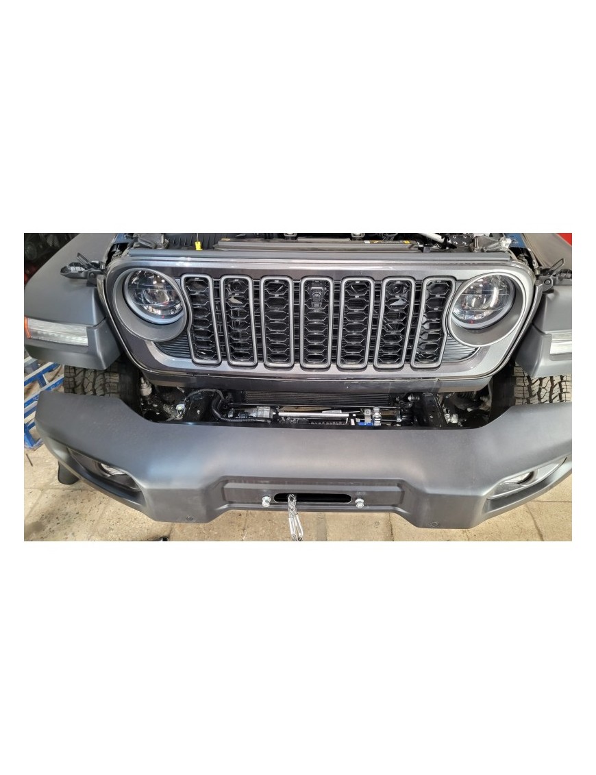 Jeep Wrangler JL 4XE plug-in Hybrid 2024 - płyta montażowa wyciągarki HD pod zderzak EU