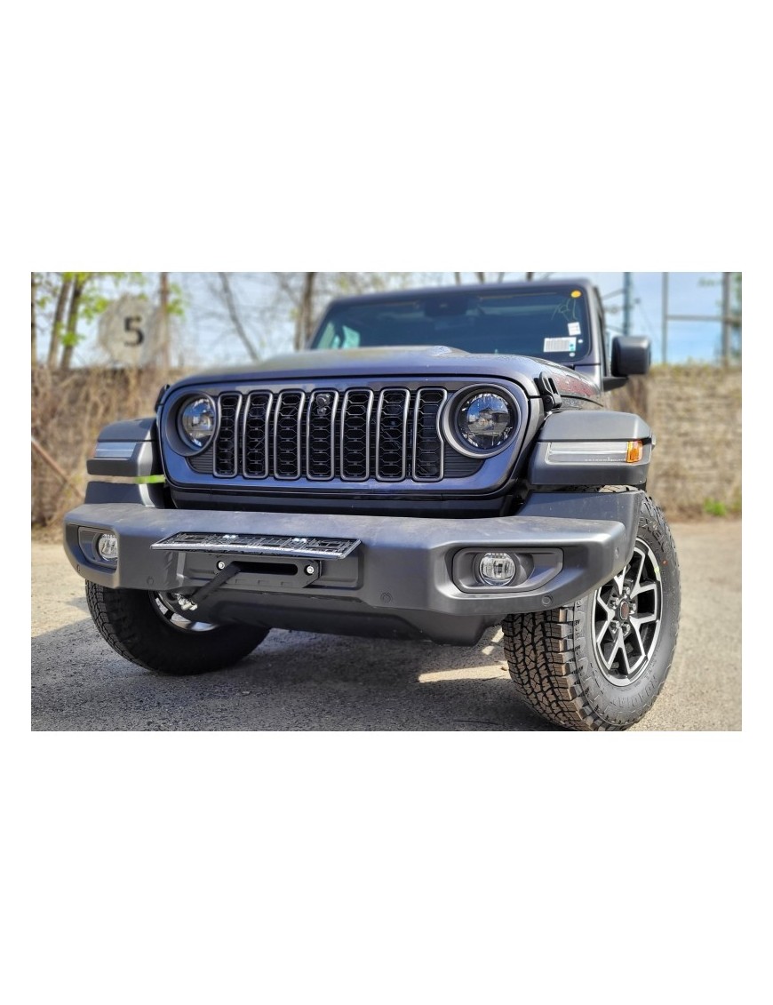 Jeep Wrangler JL 2023 - płyta montażowa wyciągarki HD pod zderzak EU