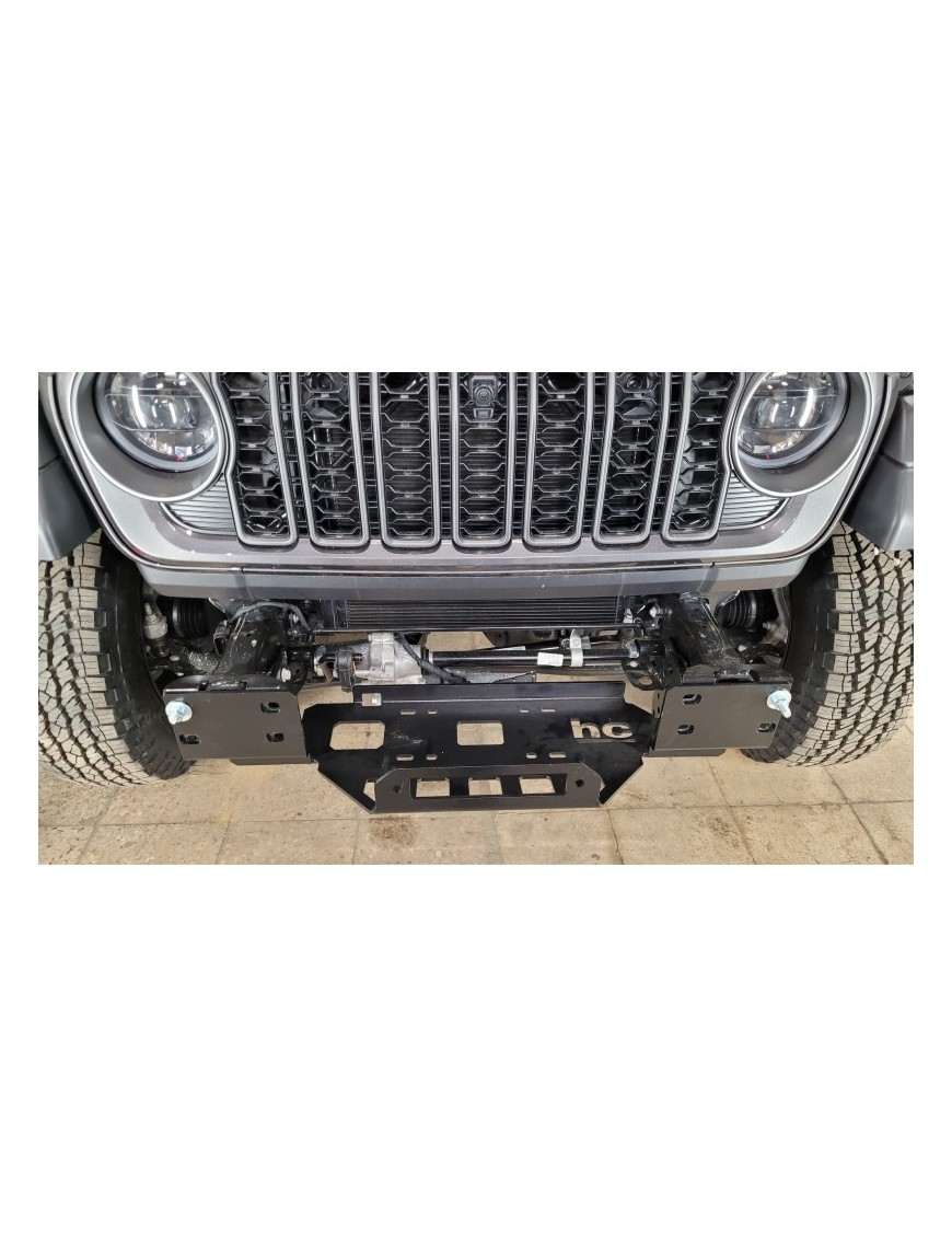 Jeep Wrangler JL 2023 - płyta montażowa wyciągarki HD pod zderzak EU