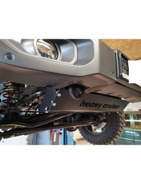 Osłona chłodnic i stabilizatora HD Jeep Wrangler JL JLU 2018 - czarna