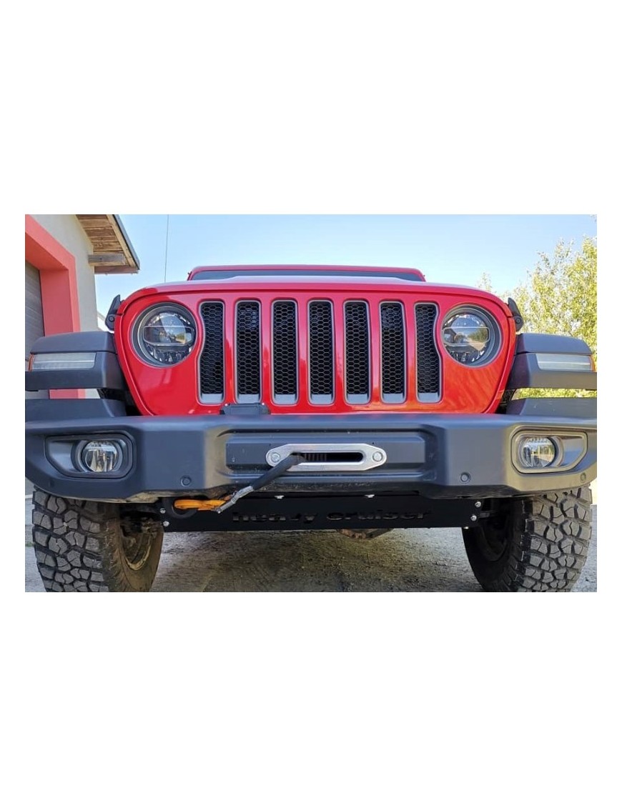 Osłona chłodnic i stabilizatora HD Jeep Wrangler JL JLU 2018 - czerwona Osłona chłodnic i stabilizatora HD Jeep Wrangler JL JLU 2018 - czerwona