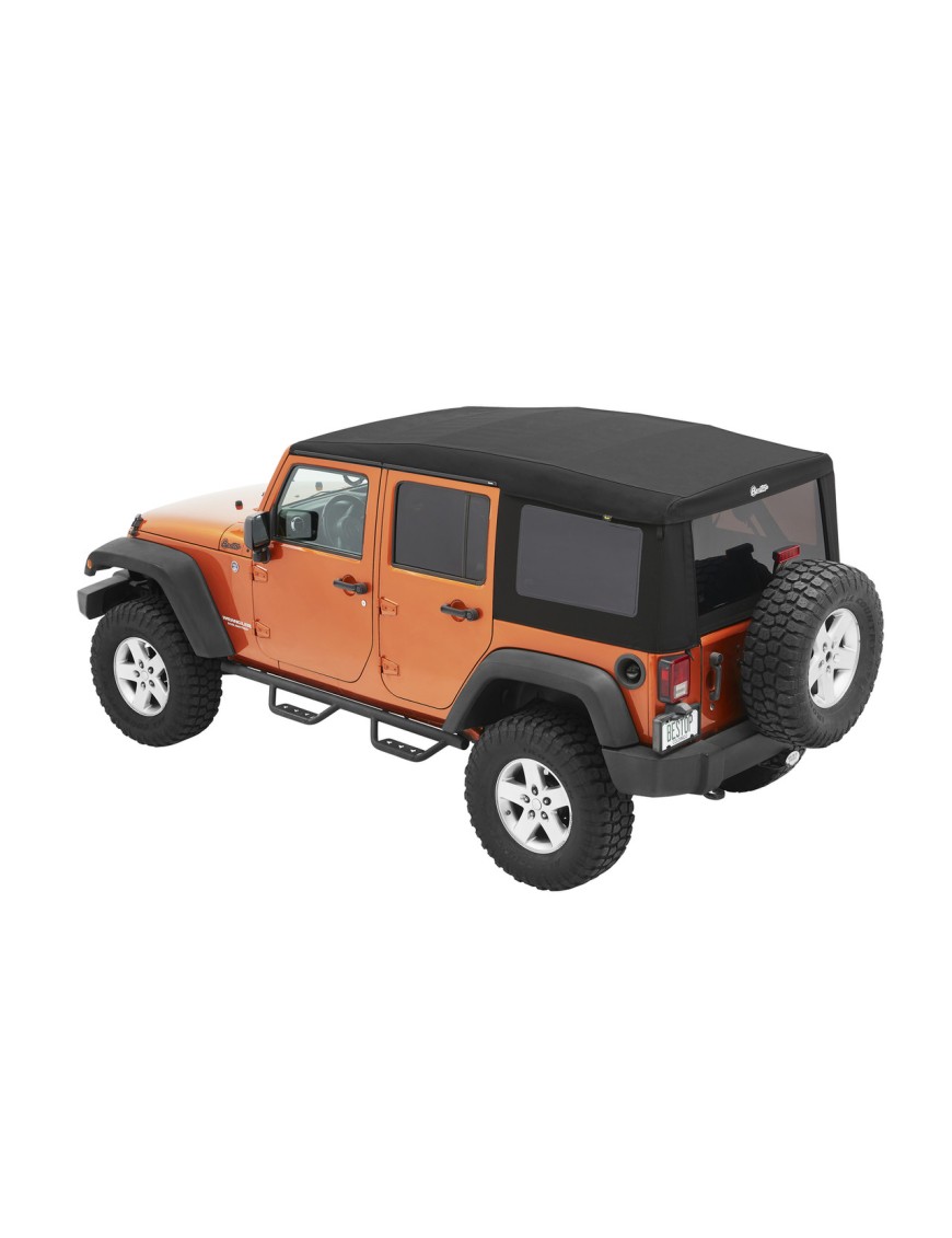 Bestop Supertop Ultra Premium Black Twill Jeep Wrangler JK