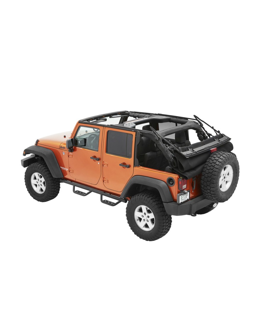 Bestop Supertop Ultra Premium Black Twill Jeep Wrangler JK
