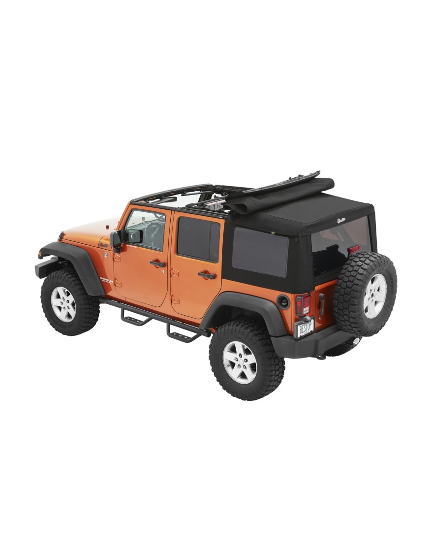 Bestop Supertop Ultra Premium Black Twill Jeep Wrangler JK