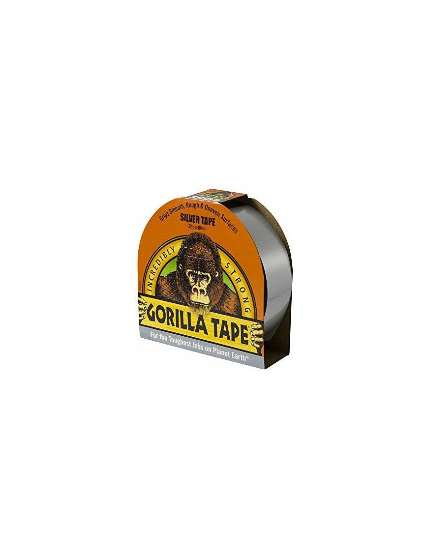GRAY GORILLA FABRIC REPAIR TAPE 32M 48MM STRONG