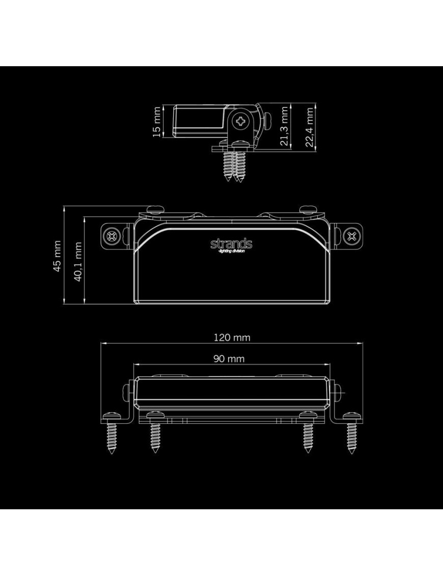 Unity Ultra Flat LED Work Light 22W 1370 lm