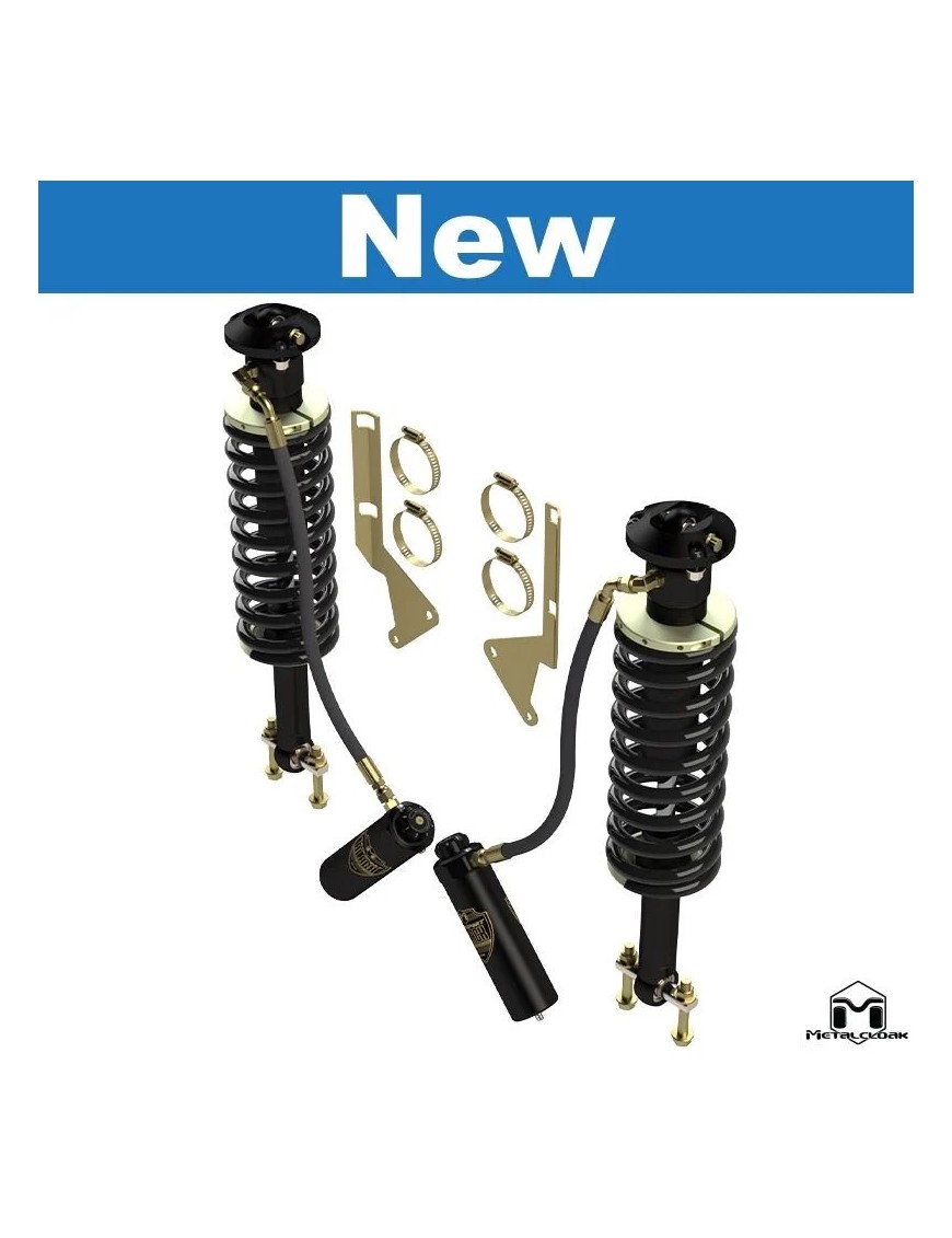 RockSport BLACK front coilovers for the Ford Bronco 6G