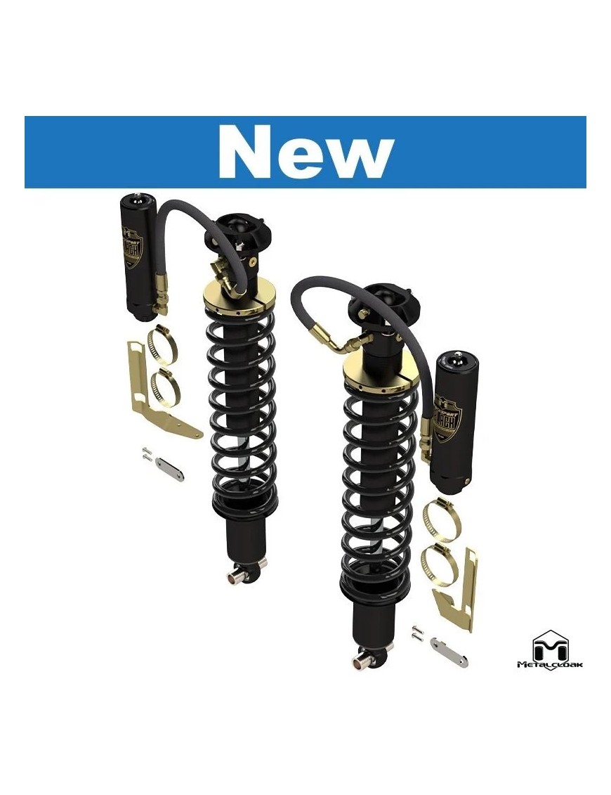 RockSport BLACK 2.5–4" Rear Reservoir Coilovers for Ford Bronco 6G 2021
