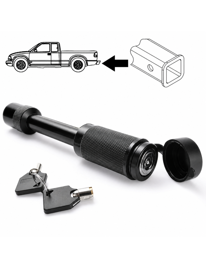 Keyed Hitch Adapter Lock for US Trailer Hitch Adapters