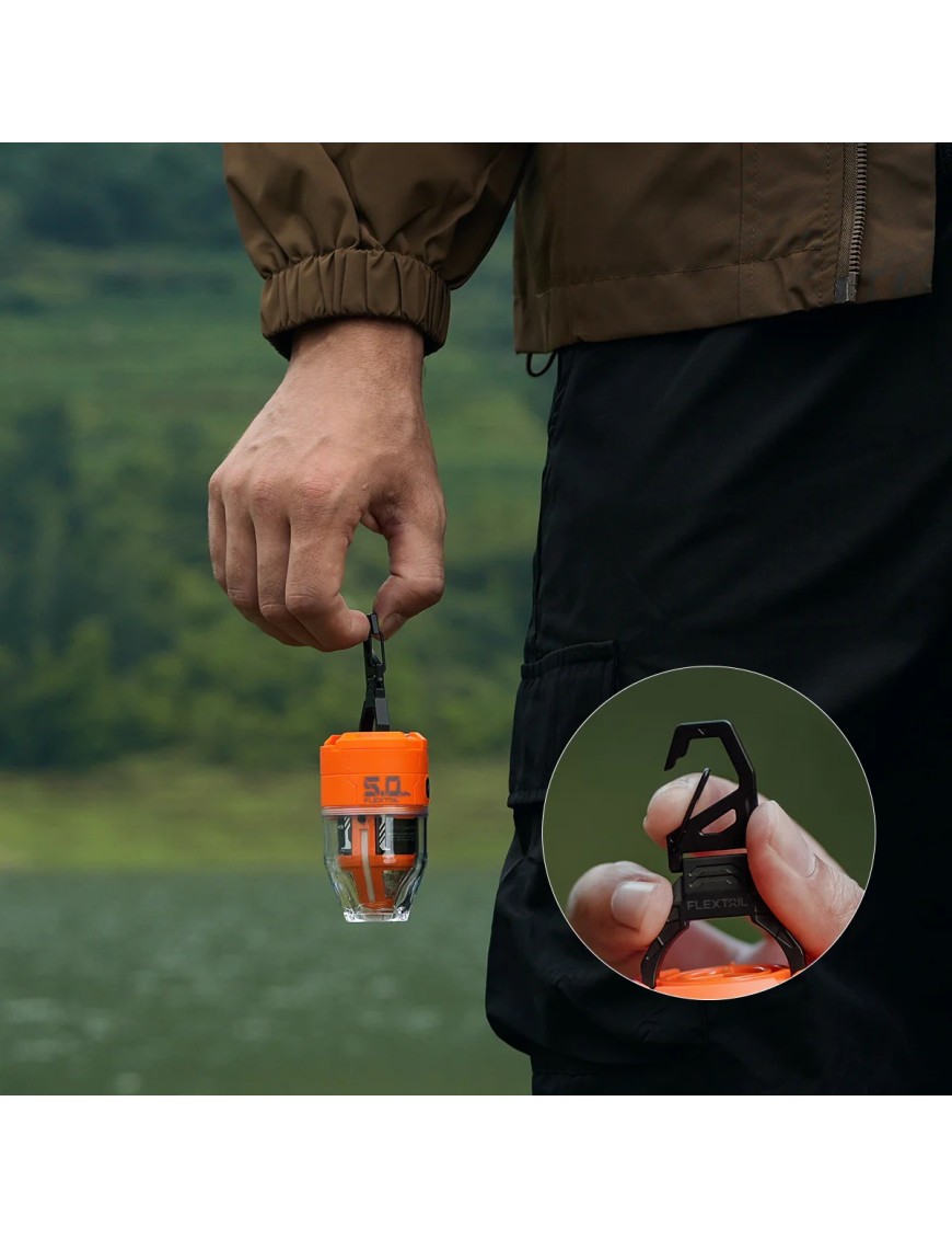 Flextail MAX PUMP 3 – Rechargeable Air Pump 5 kPa, 500 L/min, Orange