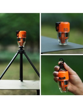 Flextail MAX PUMP 3 – Rechargeable Air Pump 5 kPa, 500 L/min, Orange